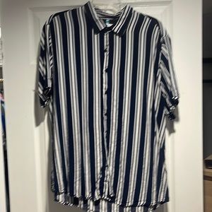 Denim & Flower button up shirt